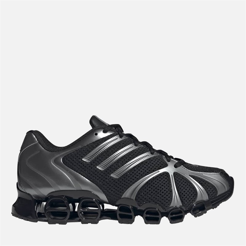 adidas Originals Womens Mega Ghostride Trainers Core Black/Iron Metallic/Core Black