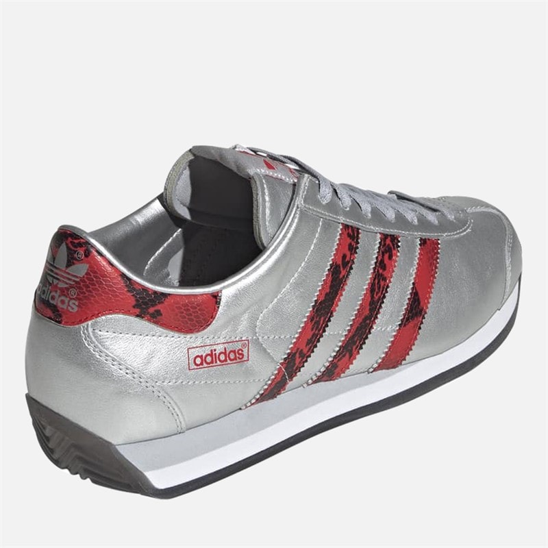 Country Japan Trainers Silver Metallic/Better Scarlet/Core Black - Image 3