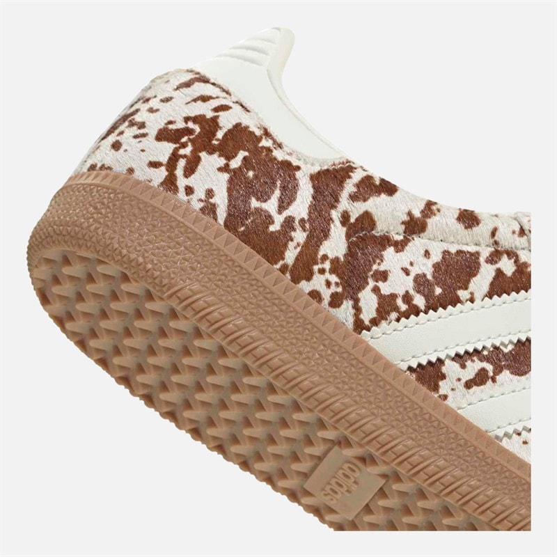 Womens Samba LT Trainers Off White/Lucid Pink/Gum - Image 2