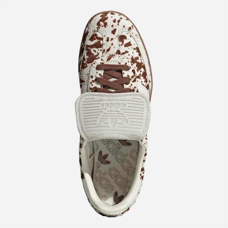Womens Samba LT Trainers Off White/Lucid Pink/Gum - Image 4