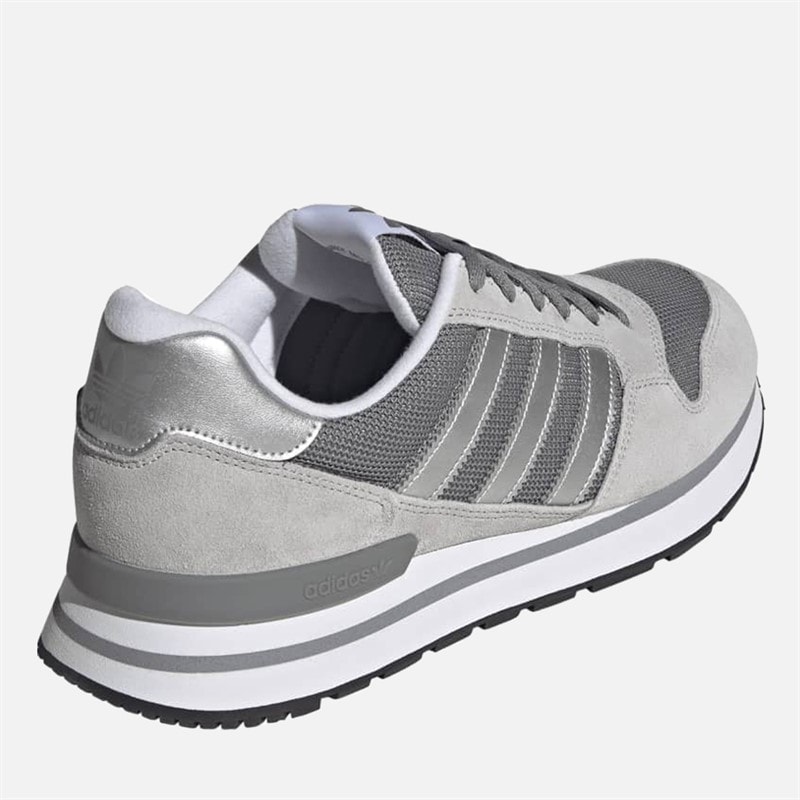 ZX 500 RS Trainers Grey Three/Silver Metallic/Grey Two - Image 2