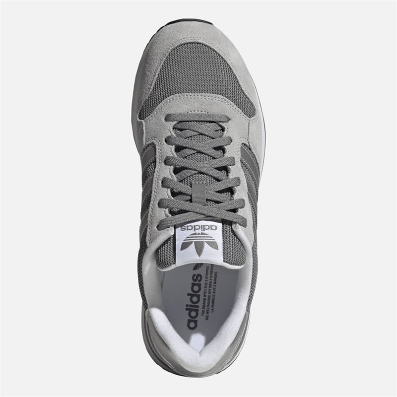 ZX 500 RS Trainers Grey Three/Silver Metallic/Grey Two - Image 3