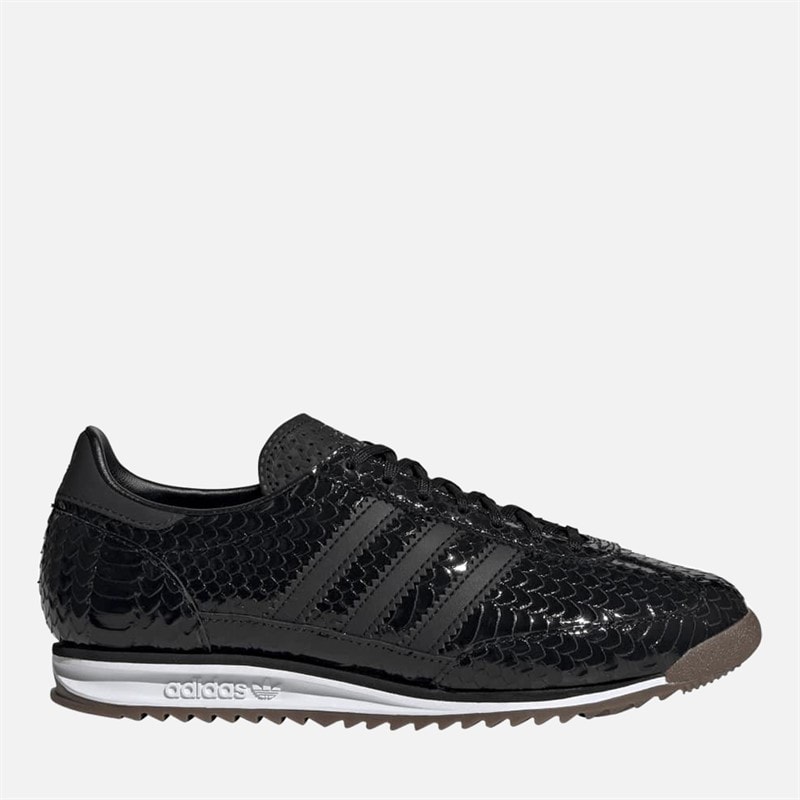 adidas Originals Womens SL 72 OG Trainers Core Black/Cloud White/Carbon