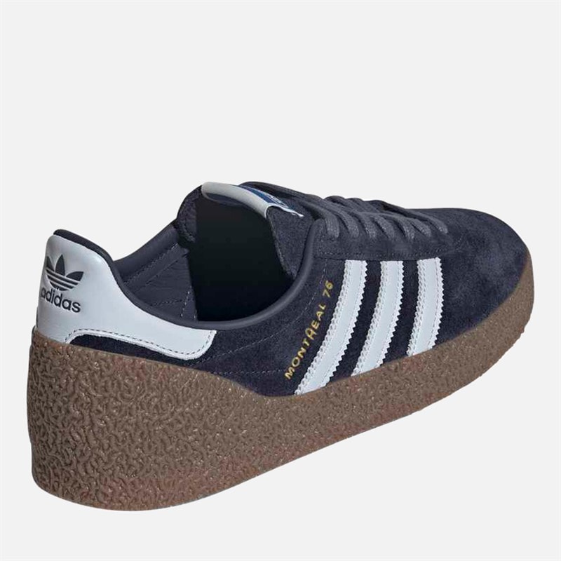 Montreal 76 Trainers Shadow Navy/Halo Blue/Gum - Image 3