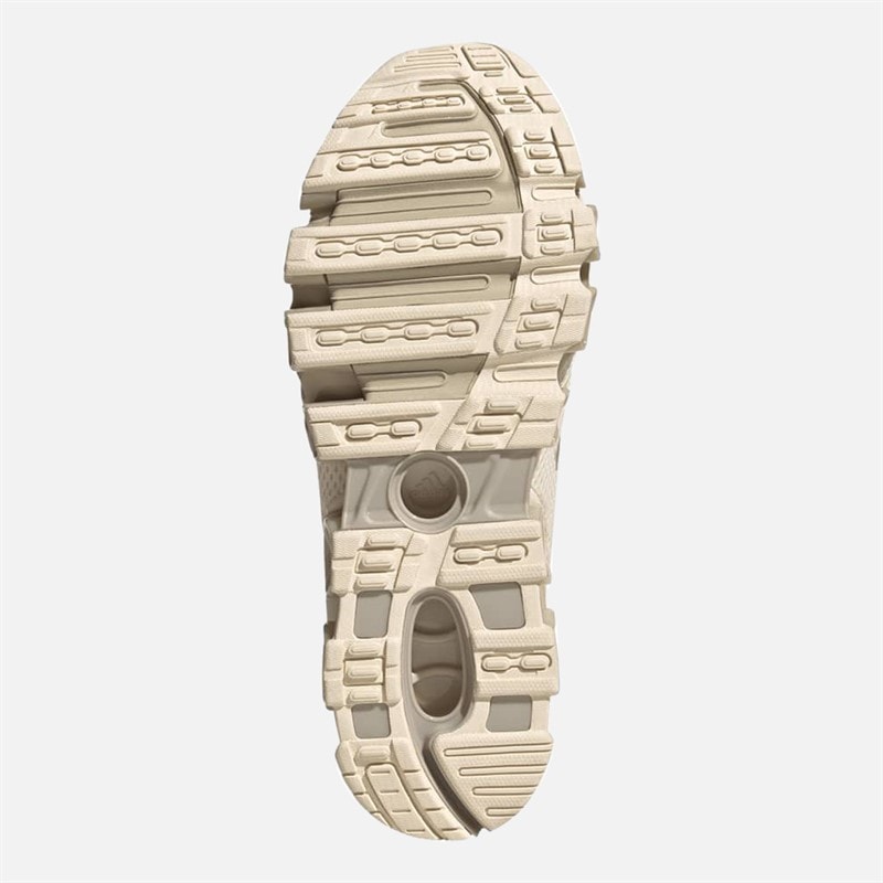 Womens Mega Ghostride Trainers Wonder White/Wonder Beige/Silver Metallic - Image 2
