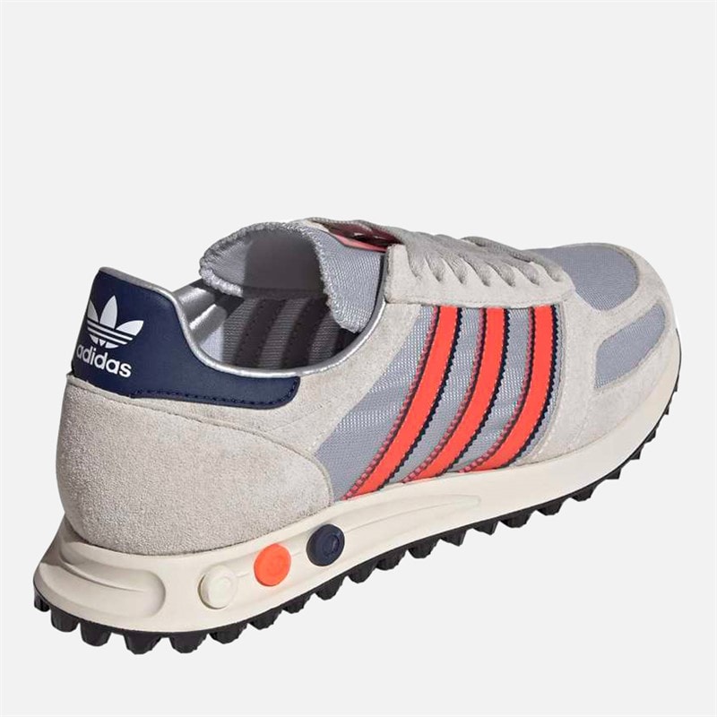 LA OG Trainers Silver Metallic/Dark Blue/Dark Blue - Image 3