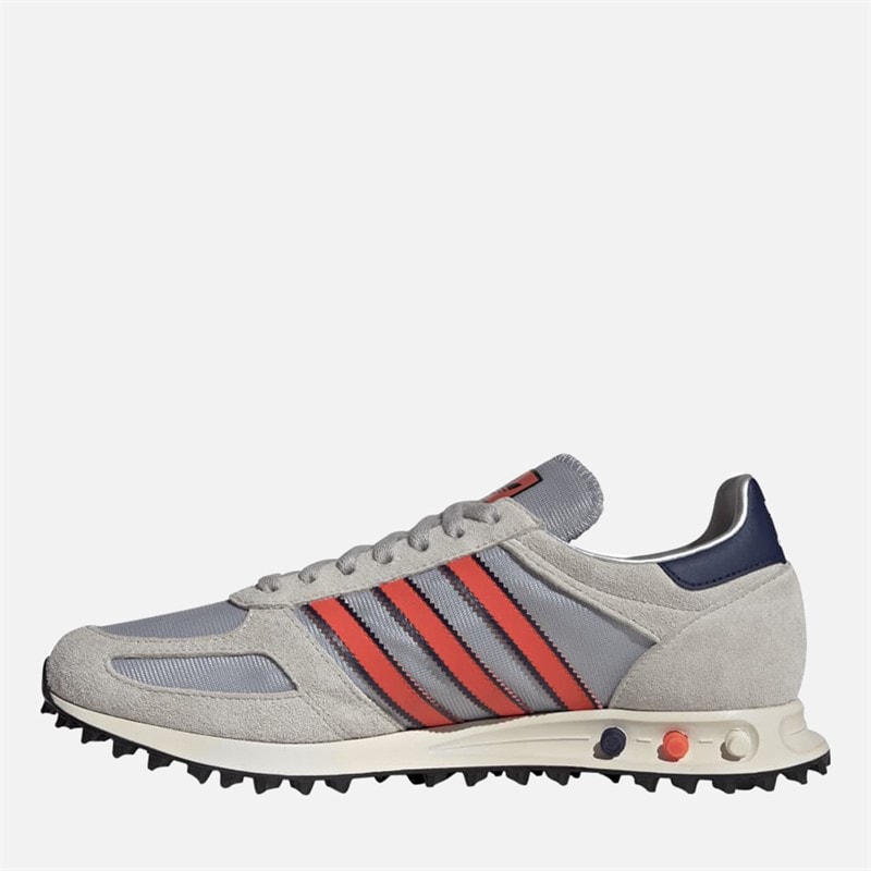 LA OG Trainers Silver Metallic/Dark Blue/Dark Blue - Image 5