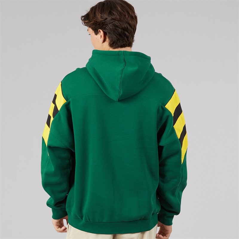 Mens Santiago HD Hoodie Collegiate Green - Image 2