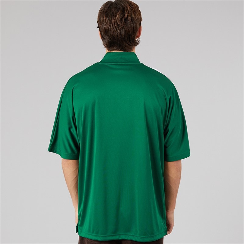 Mens Adicolor Blocked Jersey Collegiate Green/White - Image 2