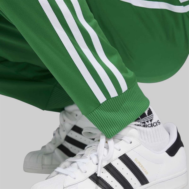 Junior Adicolor Superstar Track Pants Green - Image 5