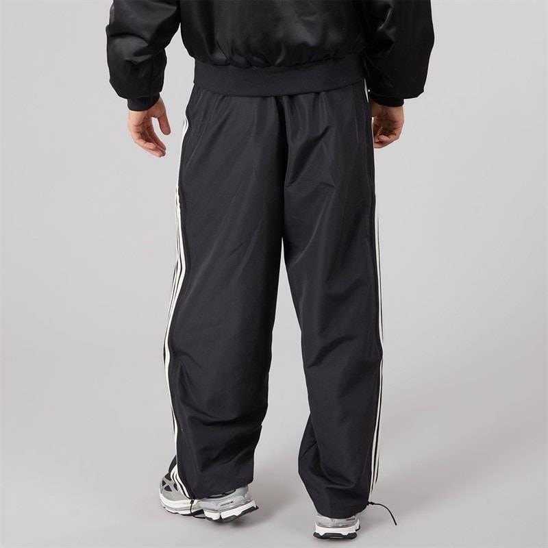 Mens Basketball Windbreaker Track Pants Black - Image 2