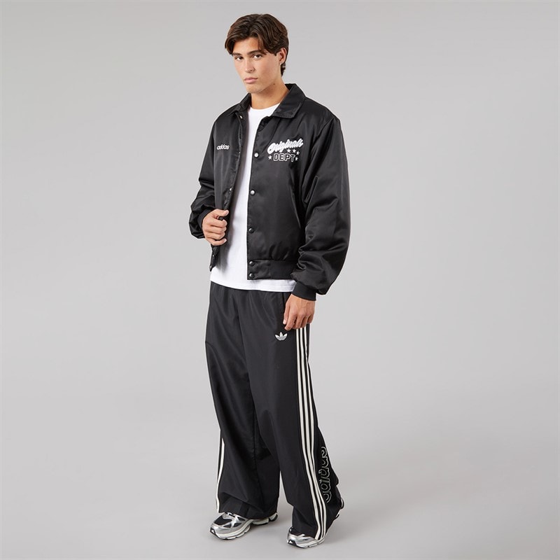 Mens Basketball Windbreaker Track Pants Black - Image 4