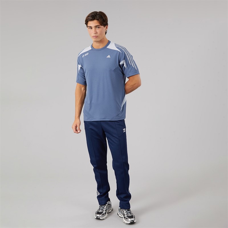 Mens Adicolor Classics Beckenbauer Track Pants Night Indigo - Image 3