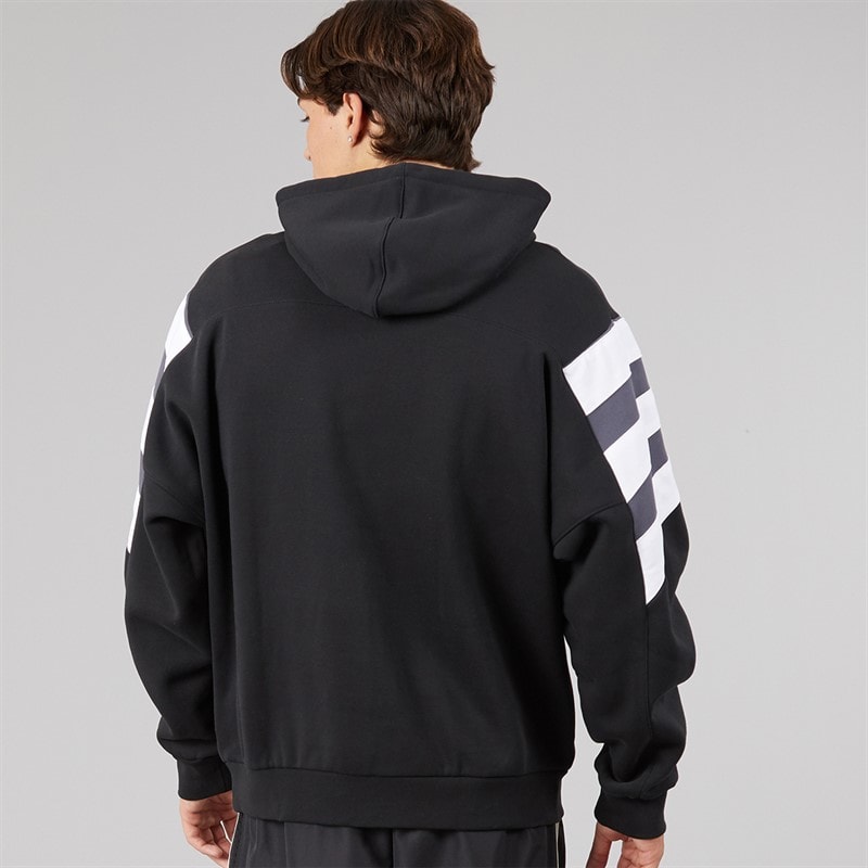 Mens Santiago HD Hoodie Black - Image 2
