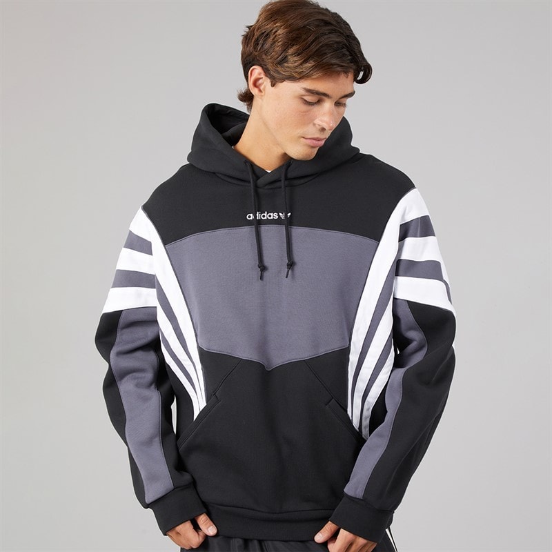 Mens Santiago HD Hoodie Black - Image 5