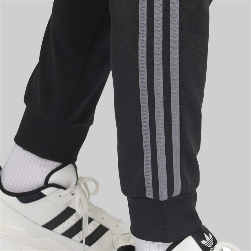 Mens Adicolor Classics Superstar Track Pants Black/Grey Four - Image 5