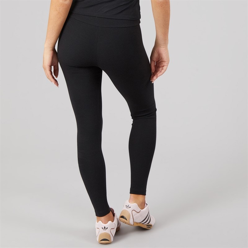 Womens Essentials High Waisted Leggings Black - Image 2