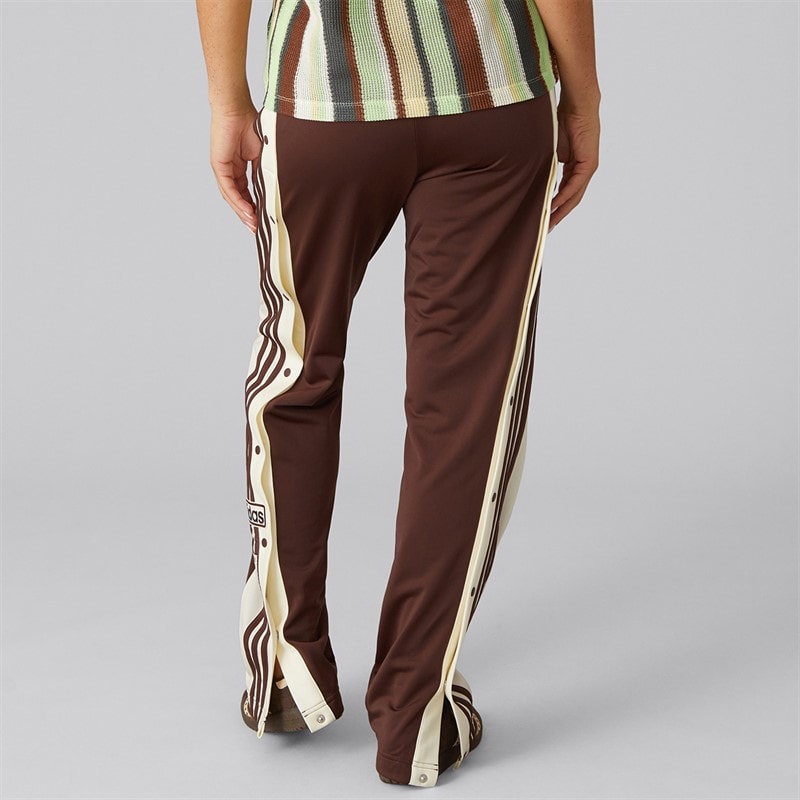 Womens Adibreak Snap Track Pants Auburn/Cream White - Image 2