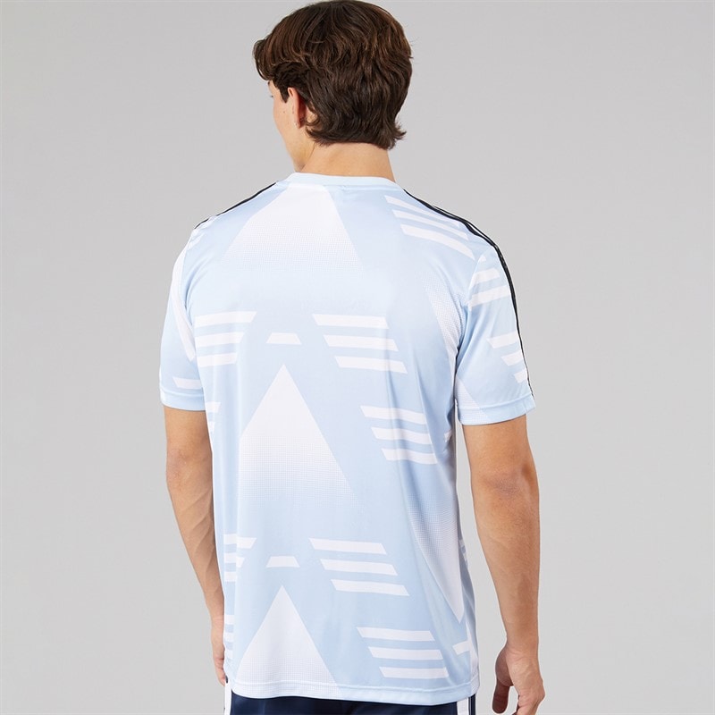 Mens Loose Sponsored Jersey White - Image 2