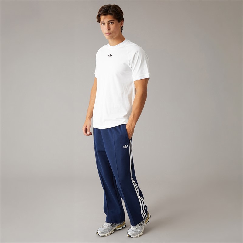 Mens Adicolor Spacer Baggy Track Pants Night Indigo - Image 4