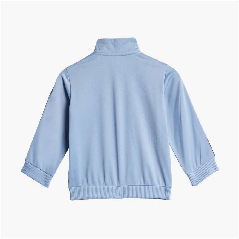 Infant Boys Adicolor Firebird Trefoil Tracksuit Ash Blue - Image 3