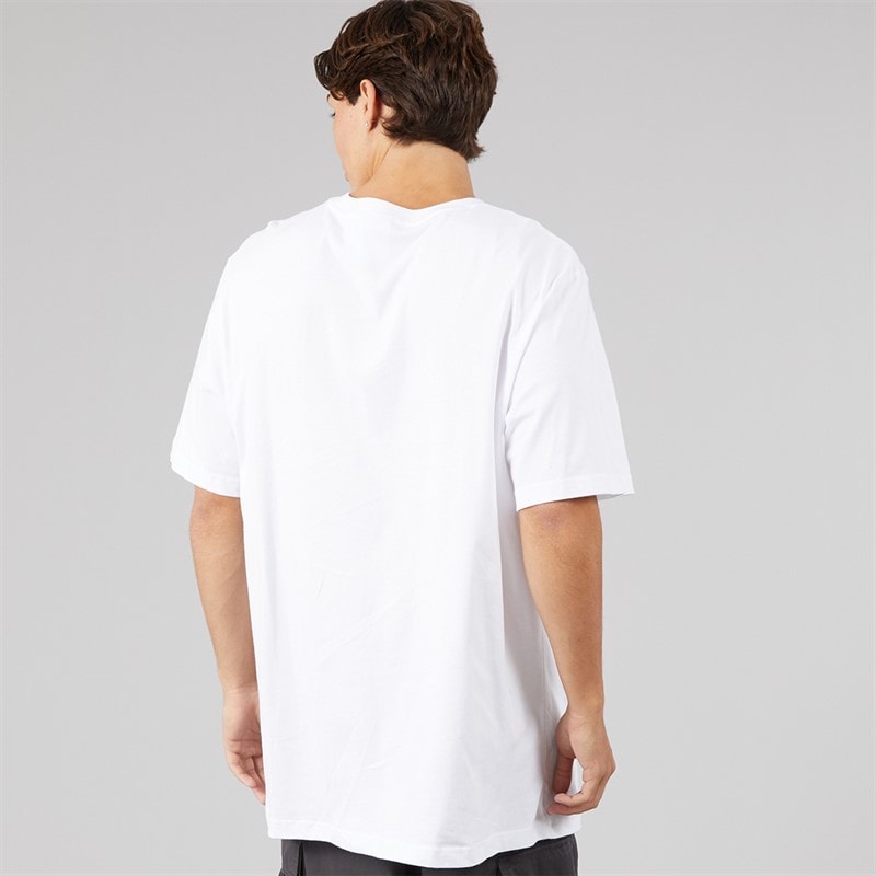 Mens Adventure Graphic T-Shirt White - Image 2