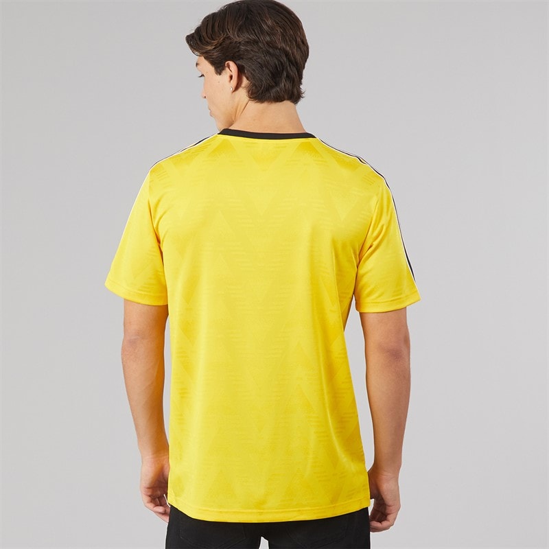 Mens Jacquard Jersey Eqt Yellow - Image 2