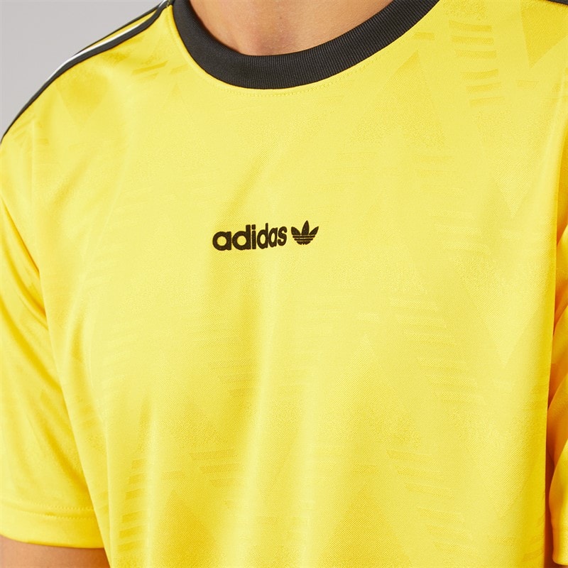 Mens Jacquard Jersey Eqt Yellow - Image 3