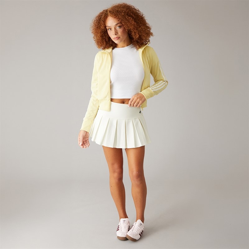 Womens Low Waist Sport Skirt Off White - Image 4