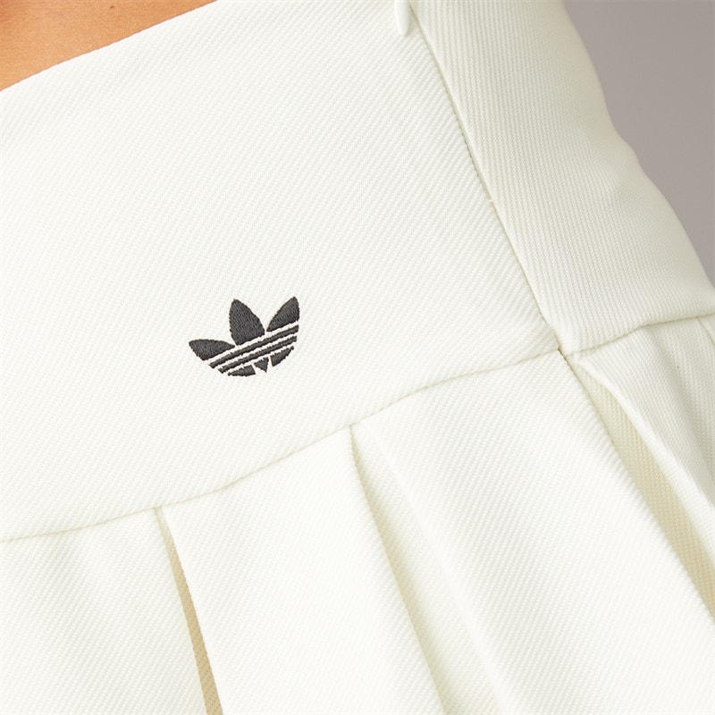 Womens Low Waist Sport Skirt Off White - Image 5