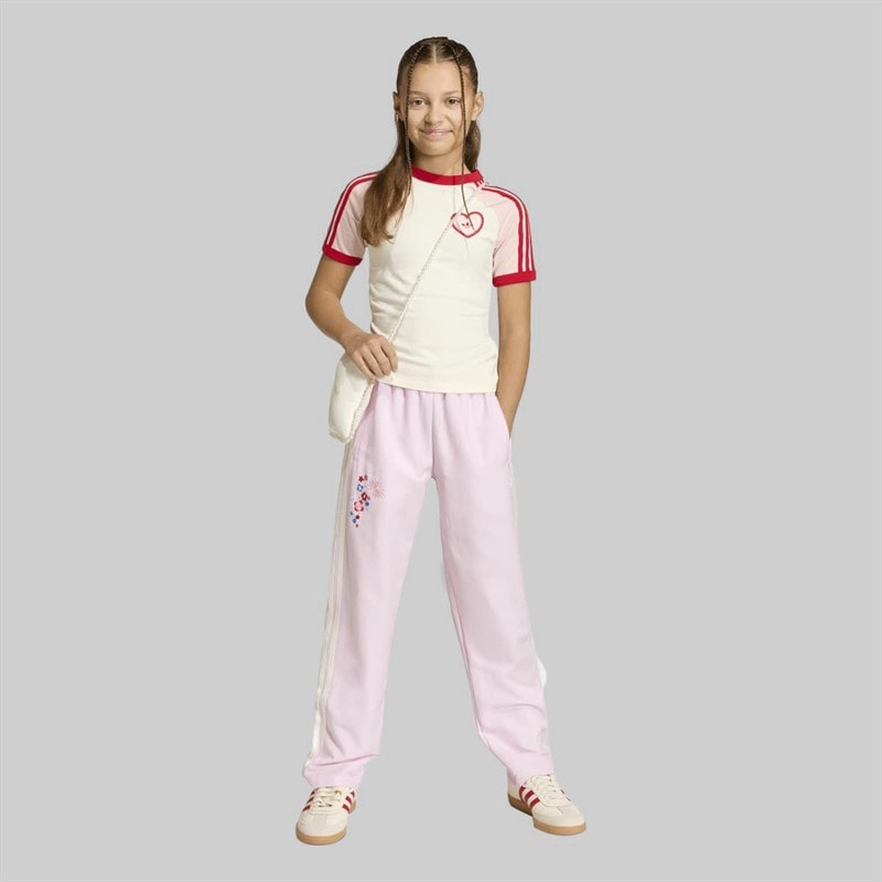 Junior Girls x Liberty London Track Pants Clear Pink - Image 4
