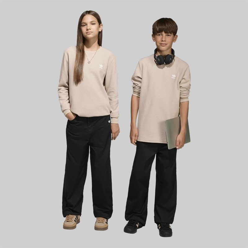 adidas Originals Junior Twill Pants Black