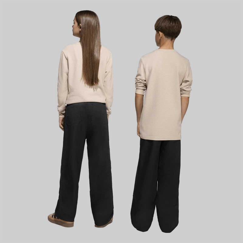 Junior Twill Pants Black - Image 2