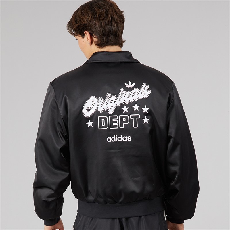Mens Firebird Varsity Jacket Black - Image 2