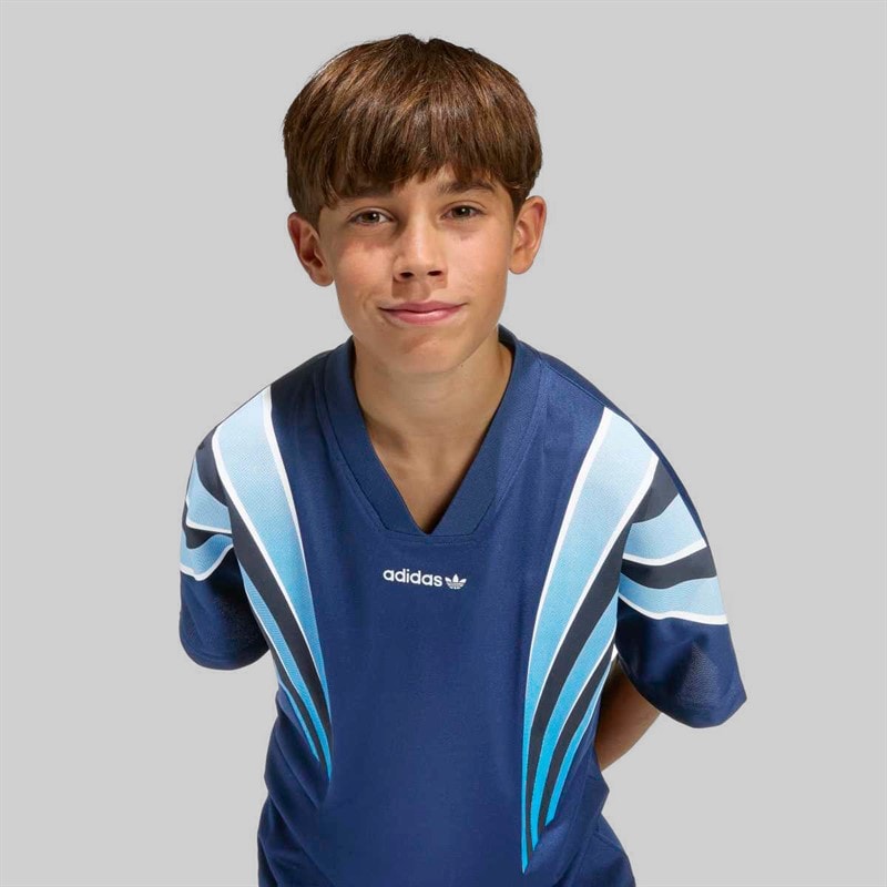 Junior Santiago Loose Batwing T-Shirt Night Indigo/Collegiate Royal - Image 3