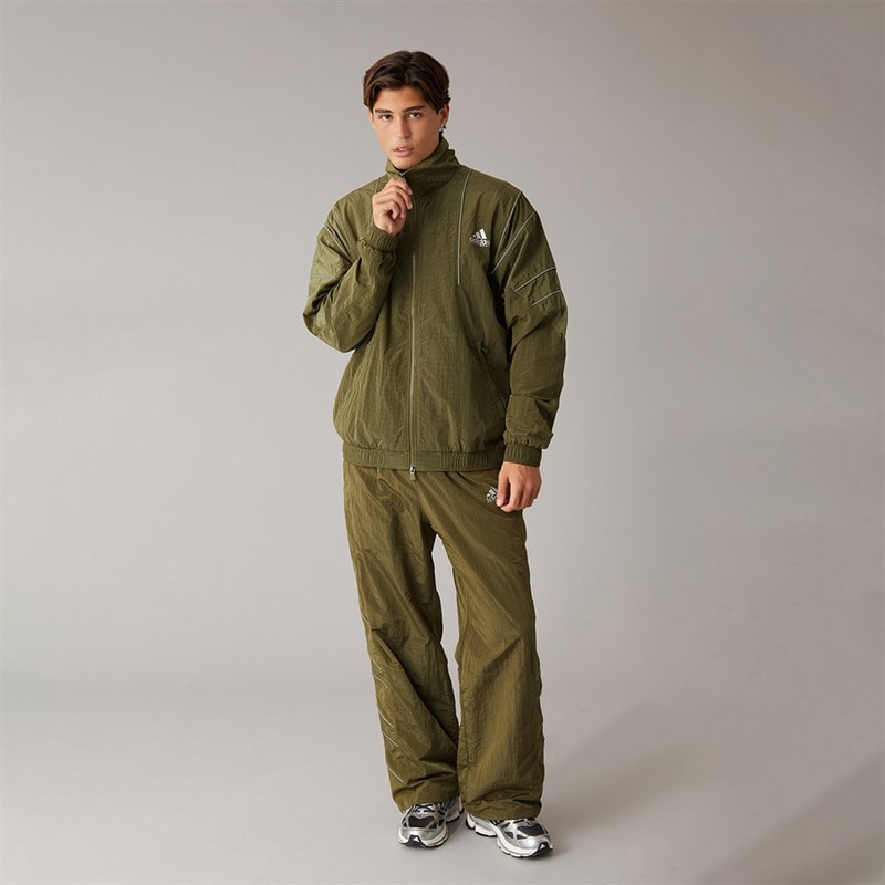 Mens EQT Track Top Focus Olive - Image 4