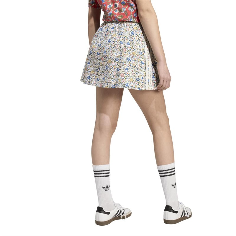 Junior Girls x Liberty London Skirt Off White/Semi Lucid Red - Image 2