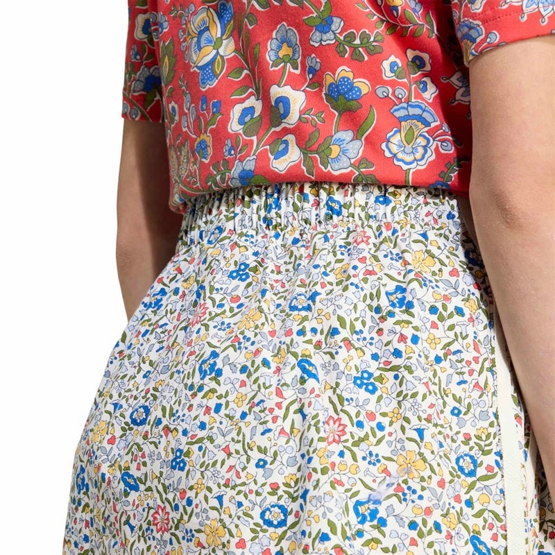 Junior Girls x Liberty London Skirt Off White/Semi Lucid Red - Image 3