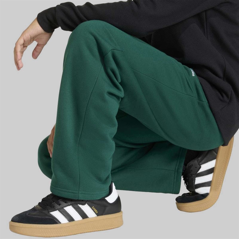 Junior Boys Wide Leg Joggers Collegiate Green - Image 5