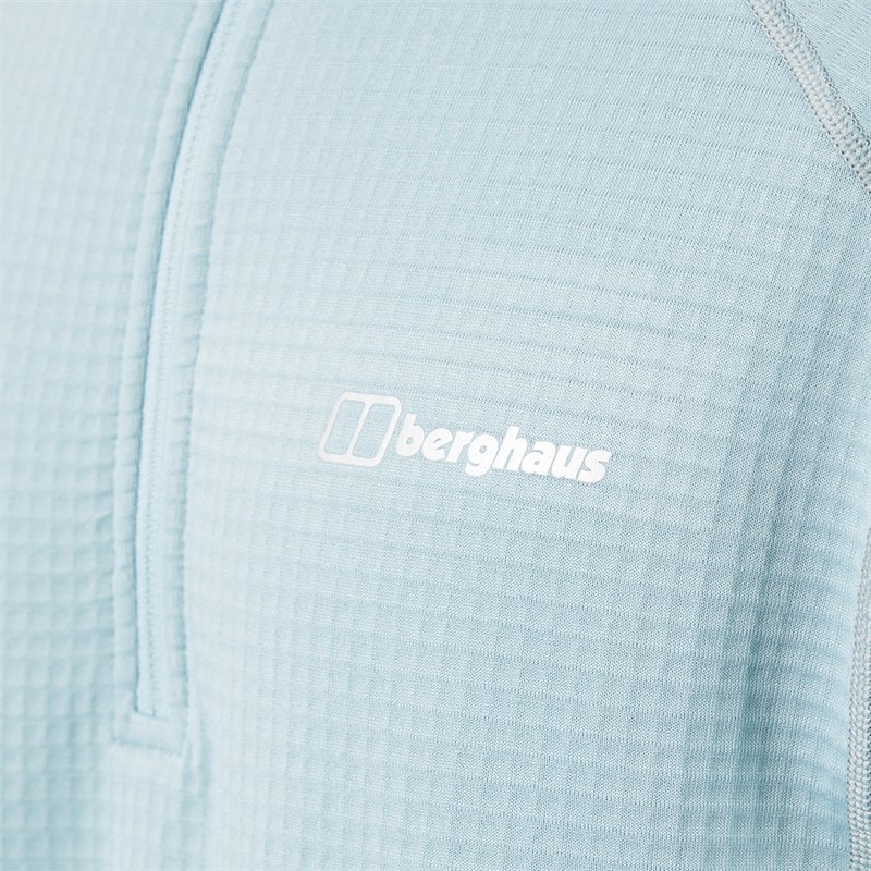 Mens Eastmarch Half Zip Fleece Light Blue - Image 3