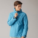 Mens Ingleton HydroShell Waterproof Jacket Light Blue