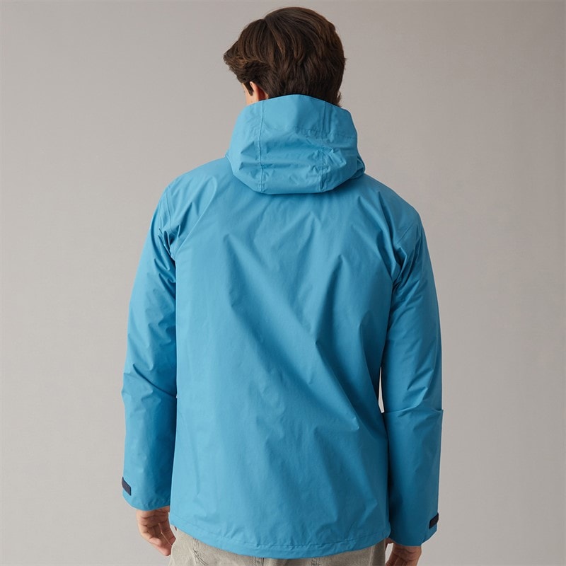 Mens Ingleton HydroShell Waterproof Jacket Light Blue - Image 2