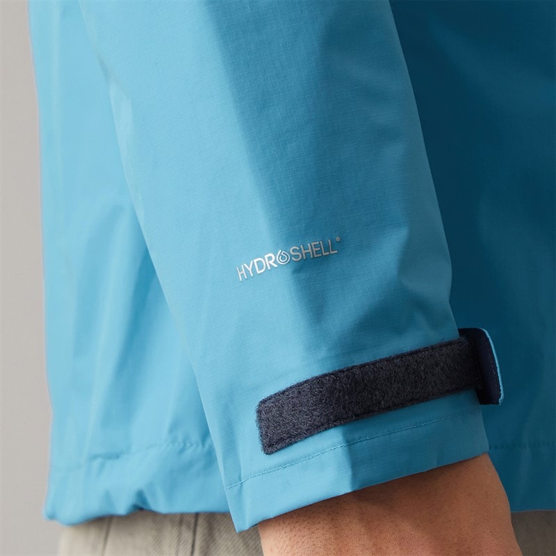 Mens Ingleton HydroShell Waterproof Jacket Light Blue - Image 5