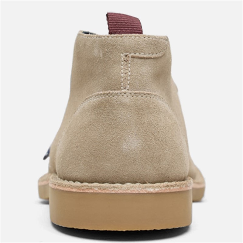 Mens Hemmings Suede Chukka Boots Sand - Image 4