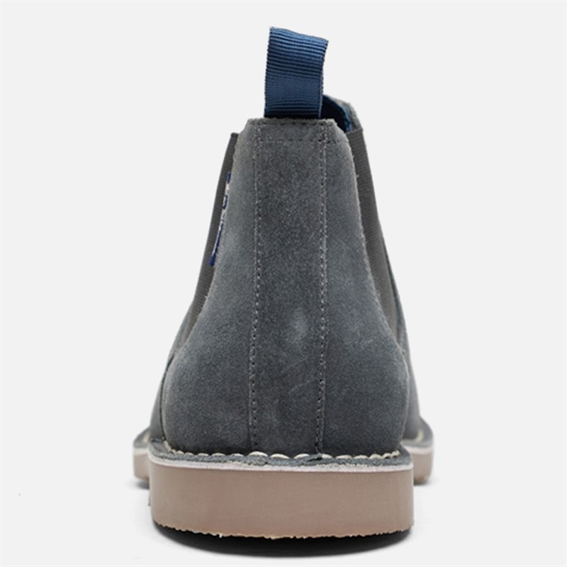 Mens Garcia Chelsea Boots Grey - Image 4
