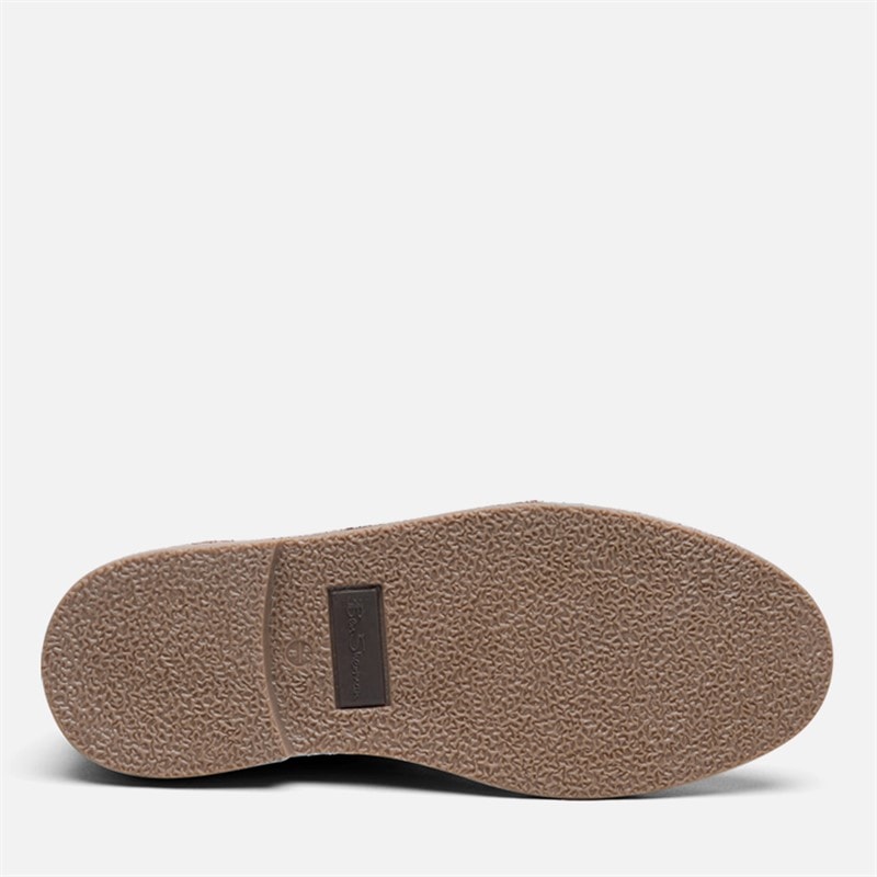 Mens Hemmings Leather Desert Boots Brown Leather - Image 5