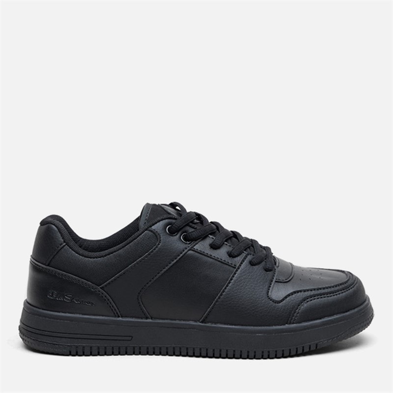 Ben Sherman Junior Boys Brooklyn Lace Trainers Black