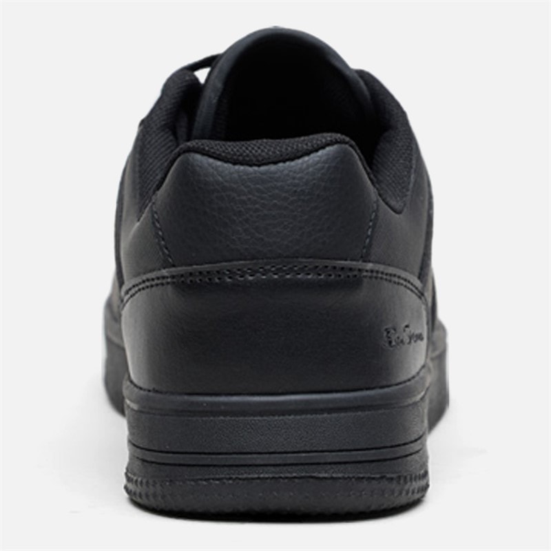 Mens Brooklyn Trainers Black - Image 4