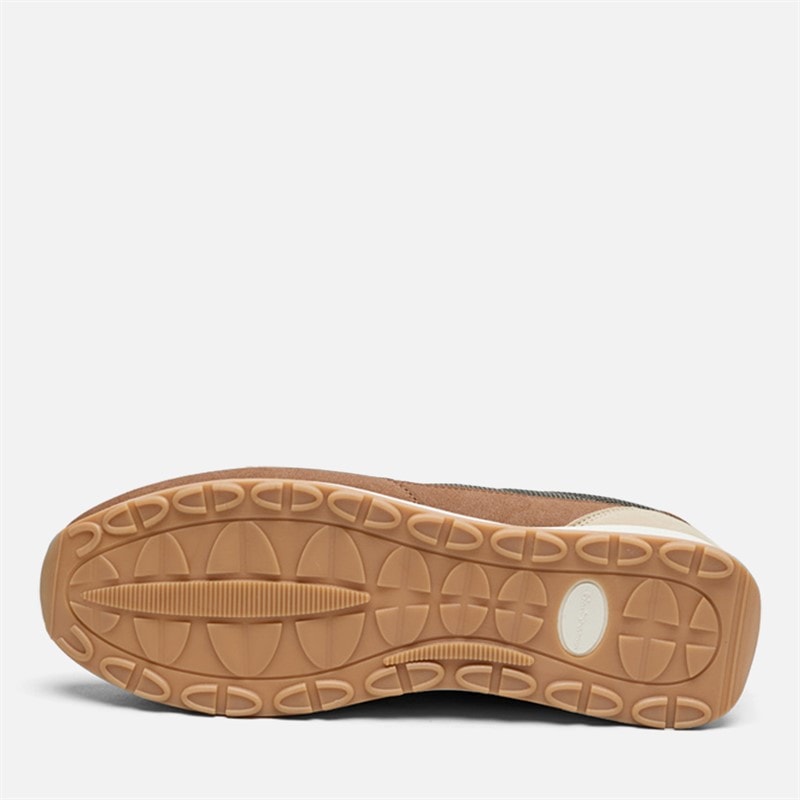 Mens Cruiser Trainers Green/Brown - Image 5