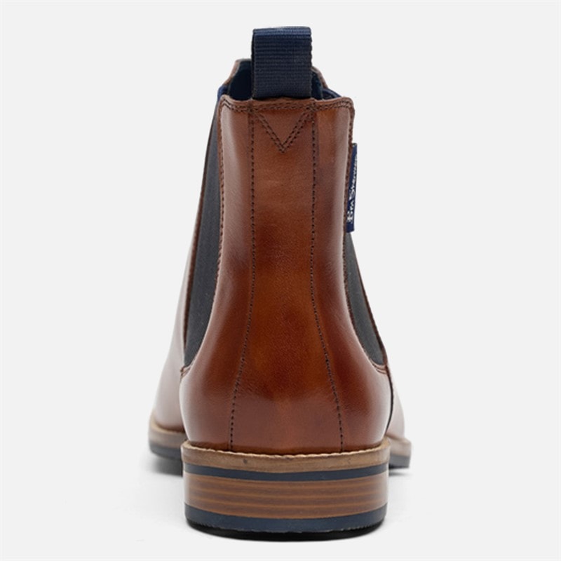 Mens Cavendish Chelsea Boots Tan - Image 4